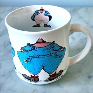 VINTAGE J.R. Allen Flasher Mug • Made in Japan • risqué